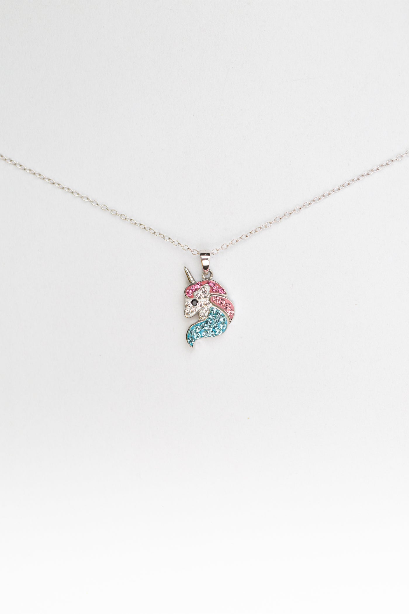 Unicorn Crystal Sterling Silver Necklace Set | Annie and Sisters