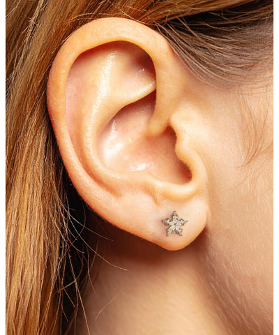 Double the Sparkler Stud Earrings Set – Gold Finish