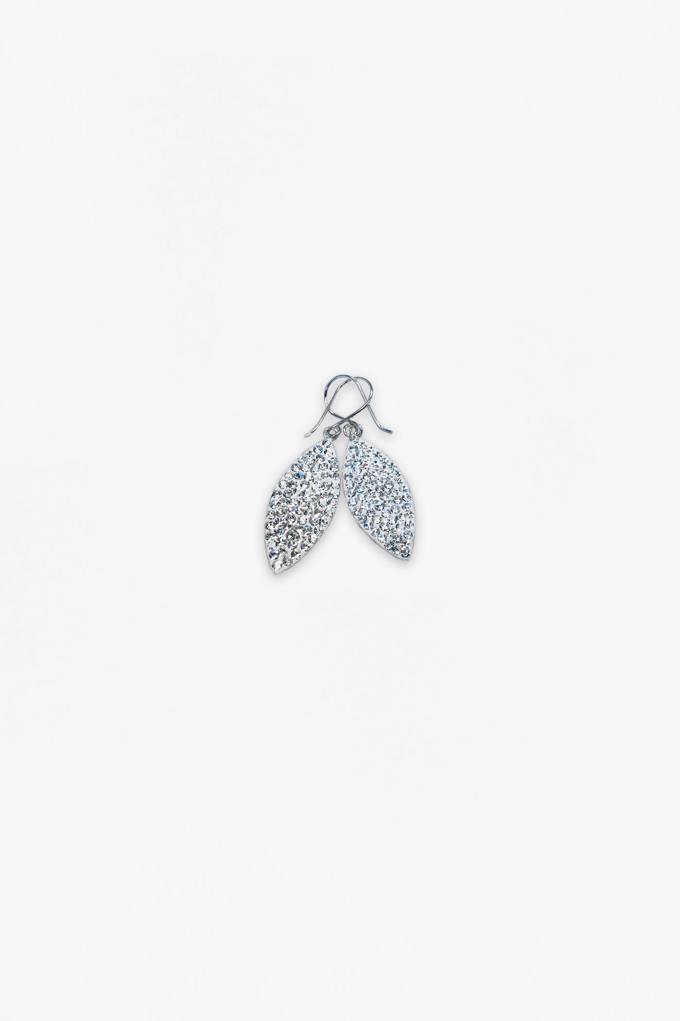 Marquise Pave Ombre Crystal Sterling Silver Earrings in Clear | Annie and Sisters