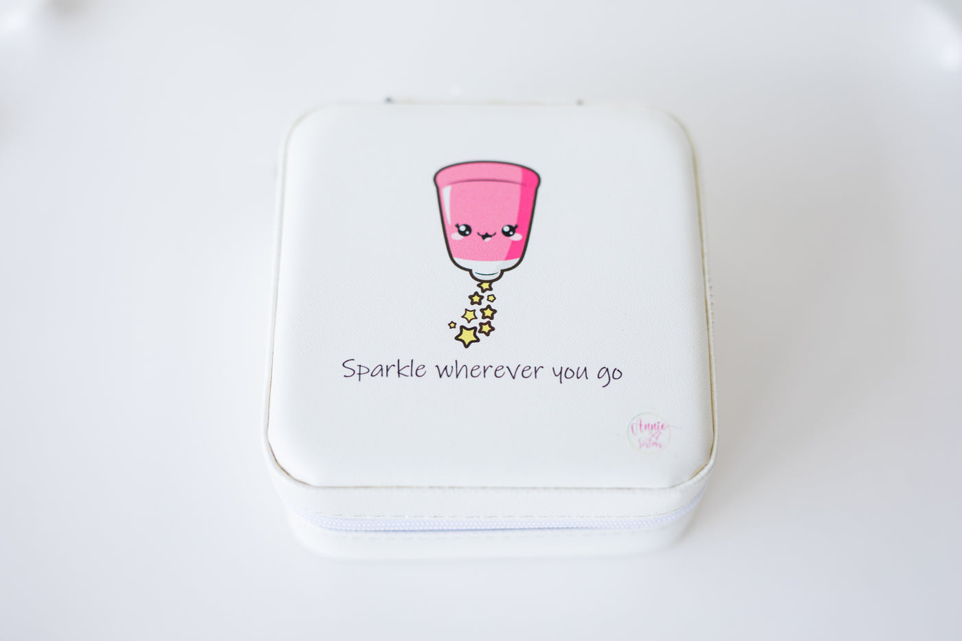 Annie and Sisters Inspirational Portable Jewelry Case Organizer