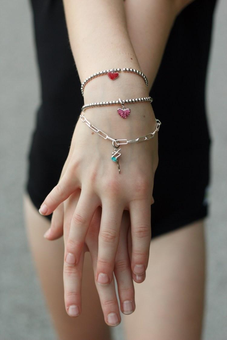rling Silver Charm in Blue Zircon | Annie and Sisters