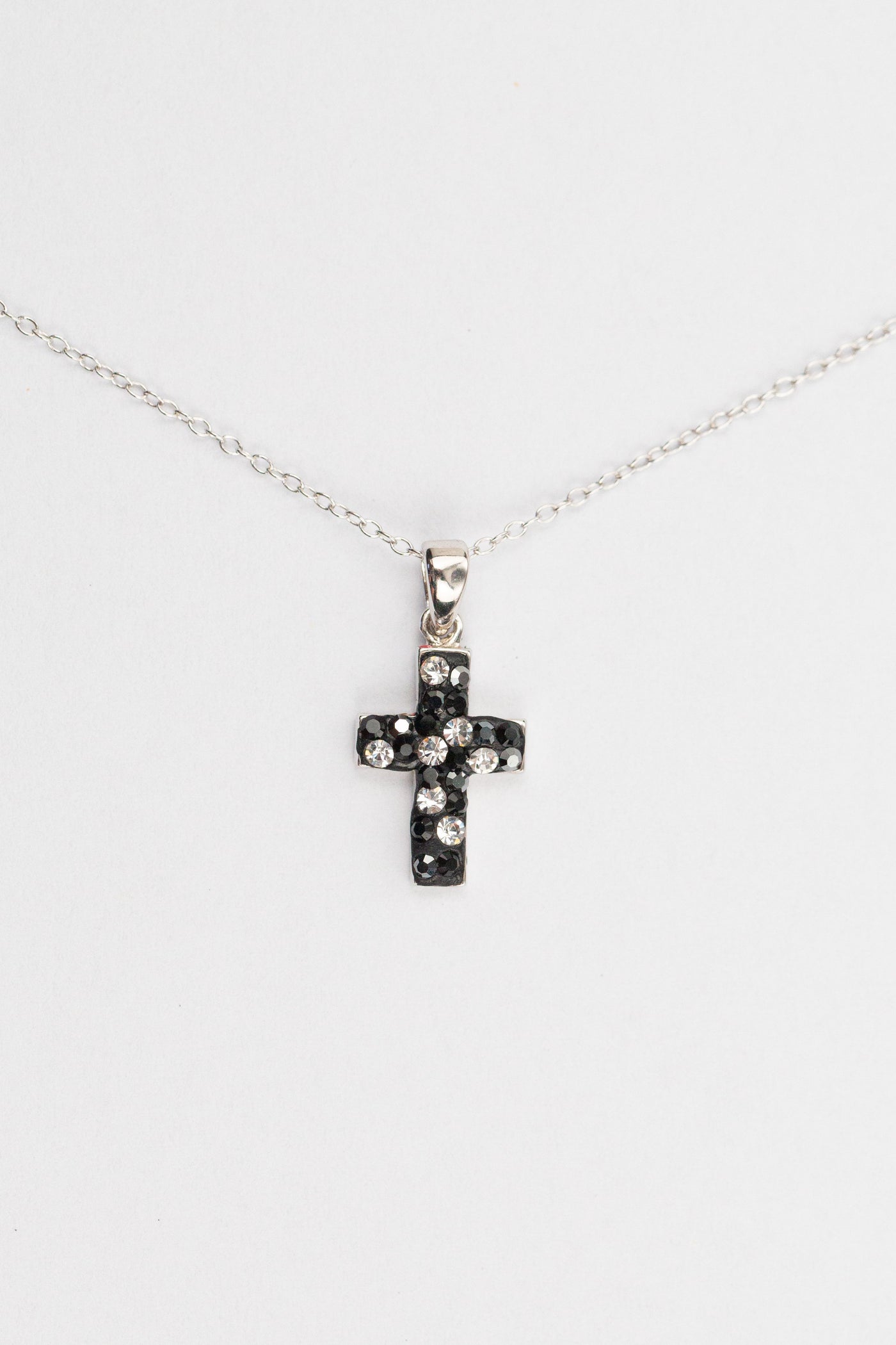 Silver Celtic Cross Adorned With Swarovski Crystals | Blarney