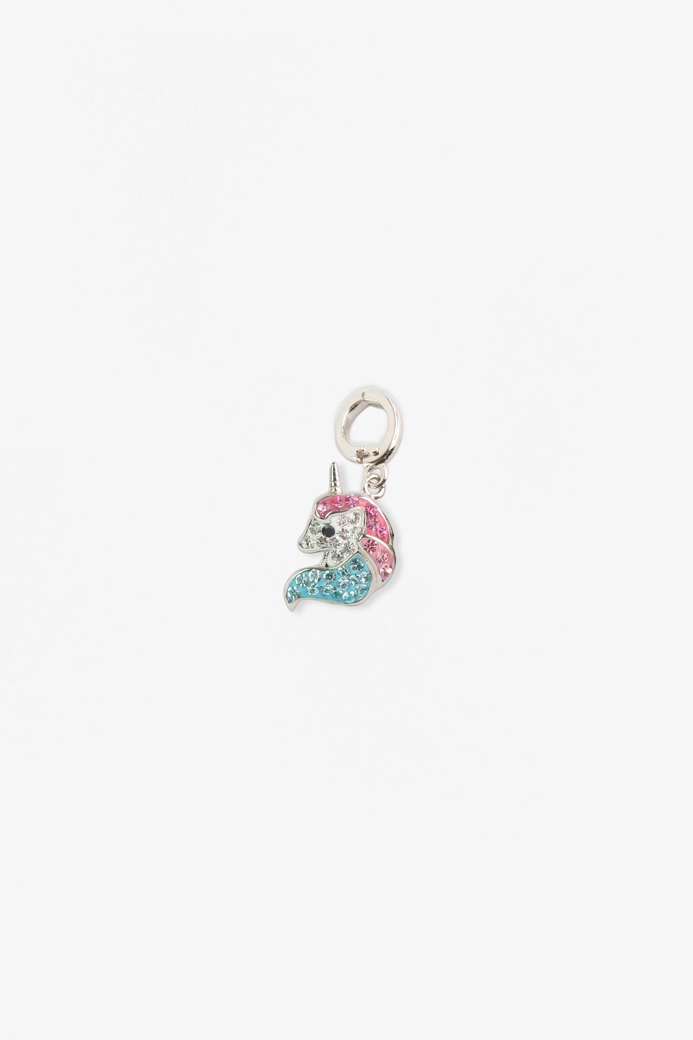 Crystal Unicorn Sterling Silver Charm | Annie and Sisters