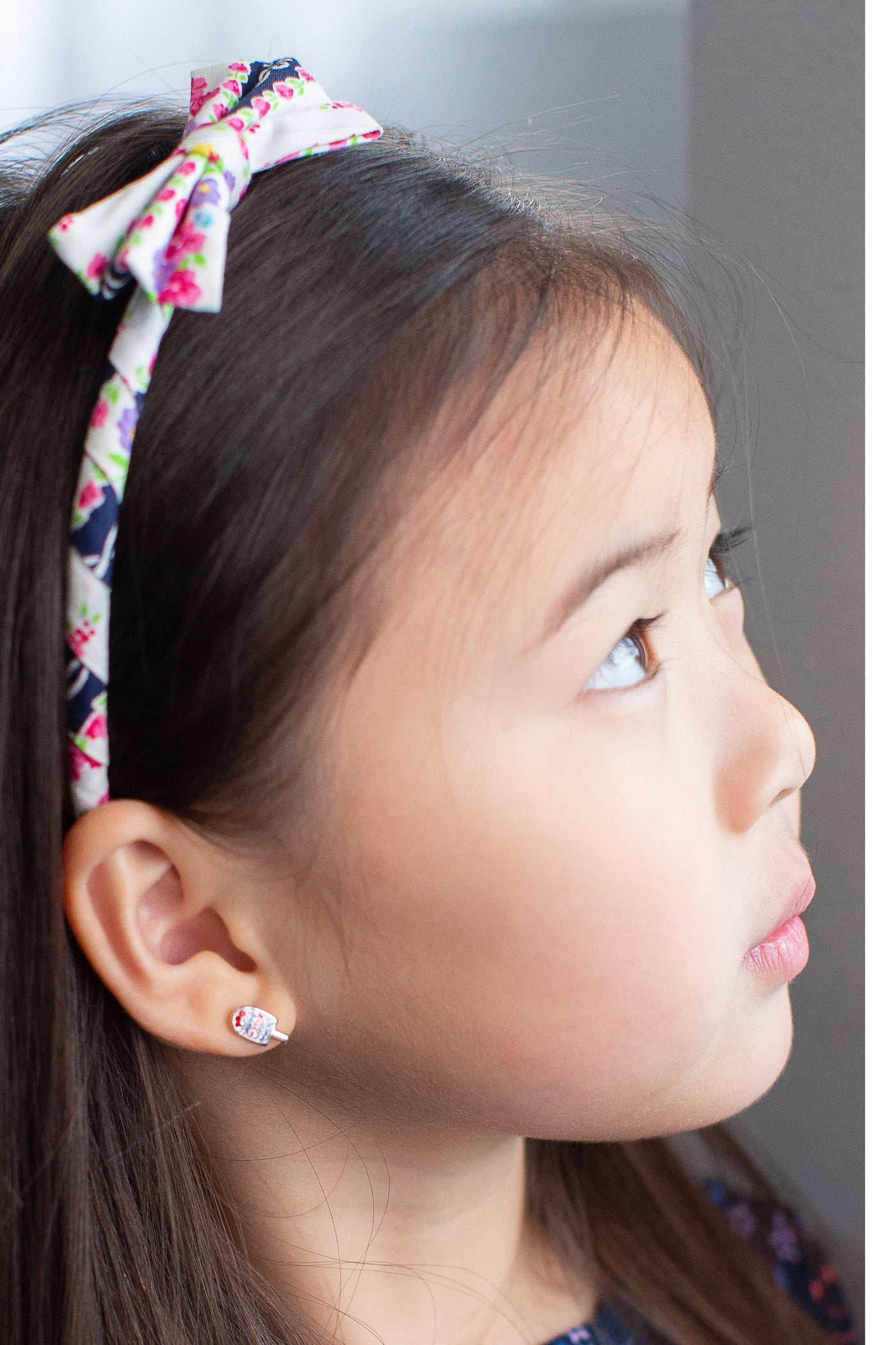 Popsicle Crystal Stud Earrings | Annie and Sisters | sister stud earrings, for kids, children's jewelry, kid's jewelry, best friend